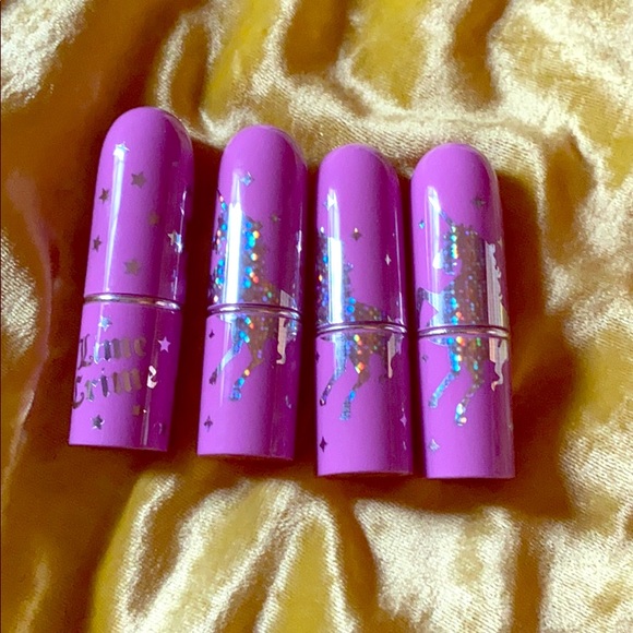 Lime Crime Other - Like crime lot of (4) lipsticks